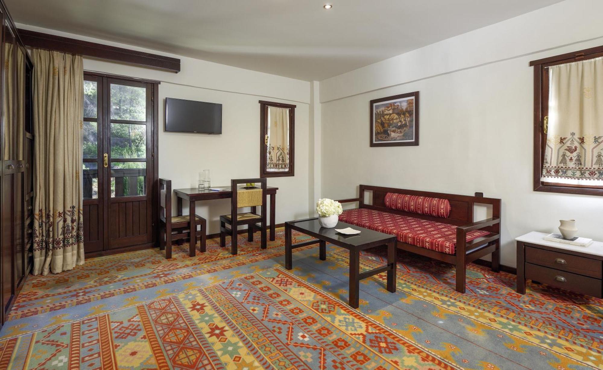 Simantro Resort 撒尼海滩 客房 照片 A living room in a hotel