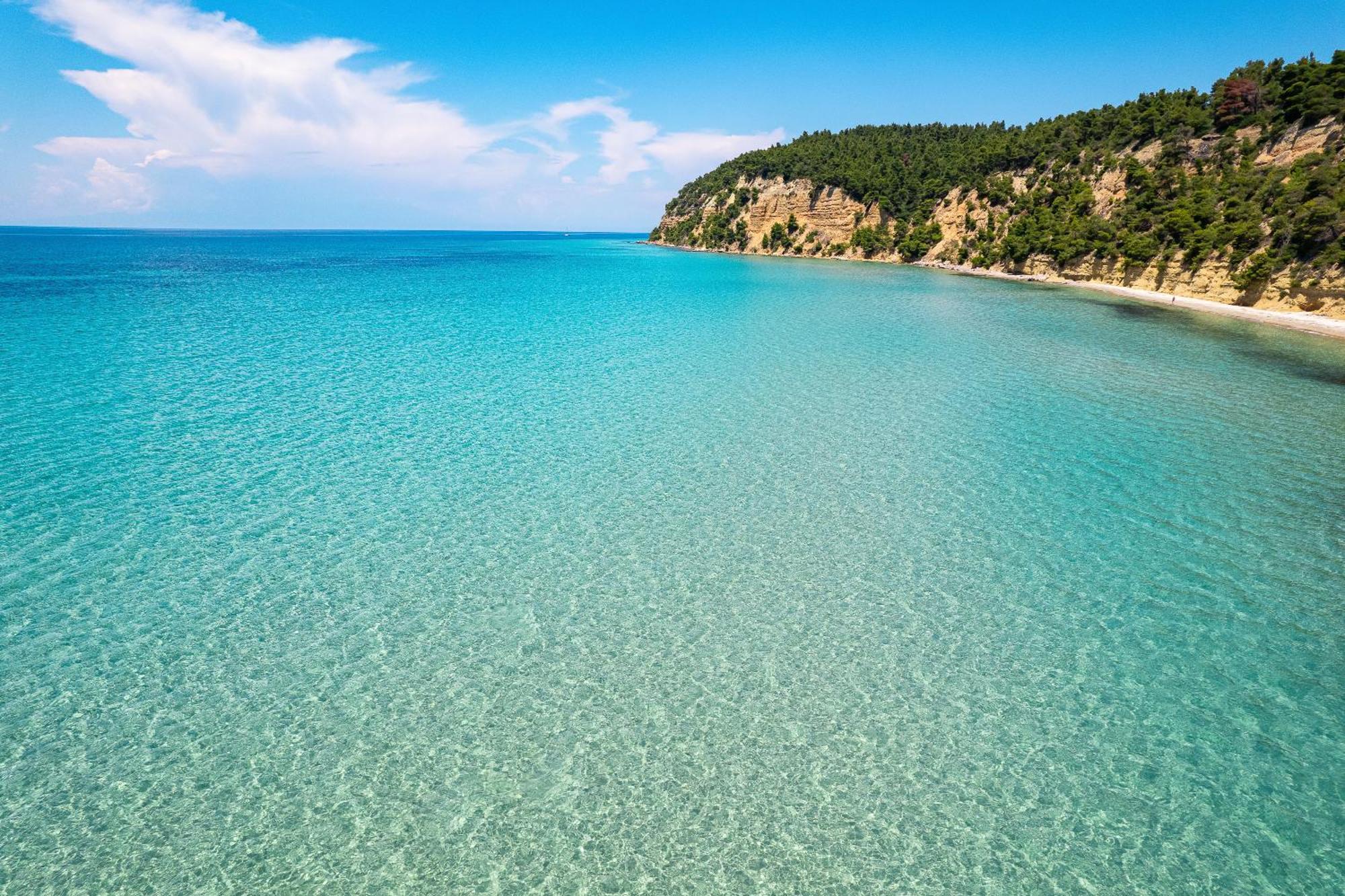 Simantro Resort 撒尼海滩 外观 照片 Coast of Alonissos