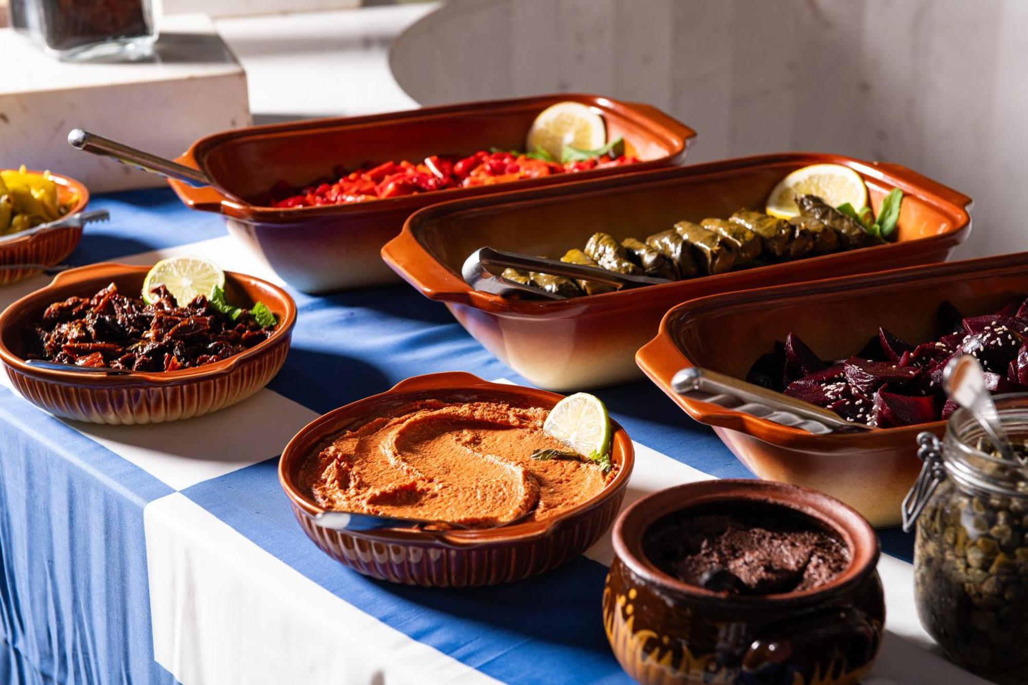 Simantro Resort 撒尼海滩 外观 照片 Meze
